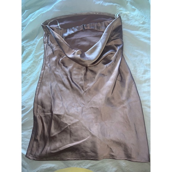 SAYDEE STRAPLESS MINI DRESS ROSE - Picture 4 of 5